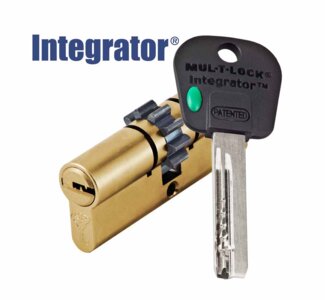 Integrator Mul-T-Lock цилиндр L 76 Ш (33х43) кл/кл (латунь)